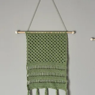 Macrochet Green
