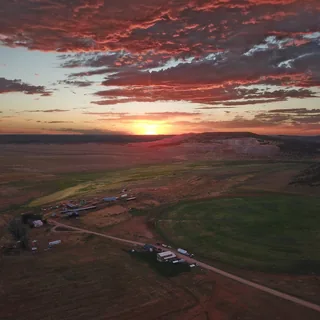 Last Light Above La Sal