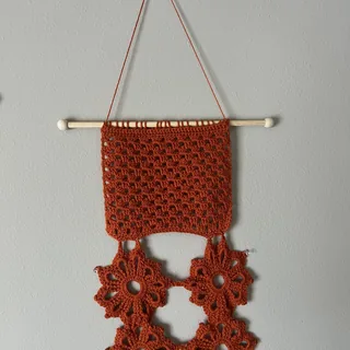 Macrochet Orange