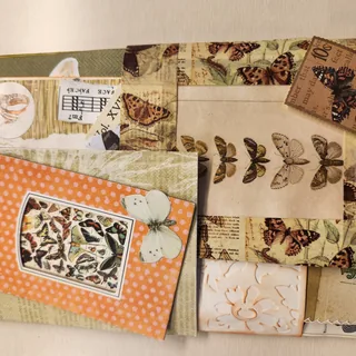 Butterfly Envelope Journal