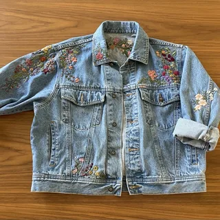 Floral Embroidered Jacket