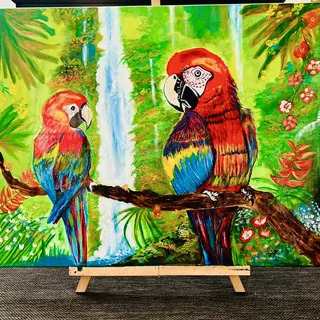 Drenched in color, alive in wonder “