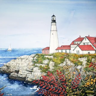 The Portland Head Light, Maine