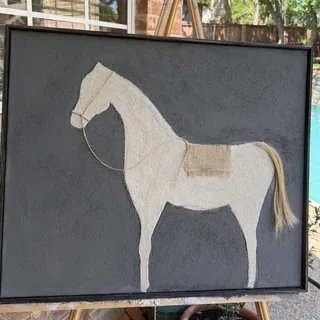 Horse on Canvas